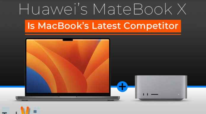 Huawei’s MateBook X Is MacBook’s Latest Competitor