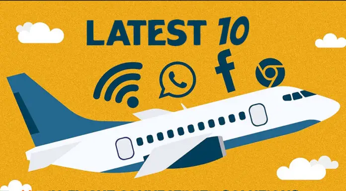 Latest 10 In-Flight Connectivity Solutions
