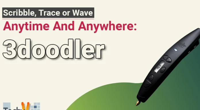 Scribble, Trace or Wave Anytime And Anywhere: 3doodler