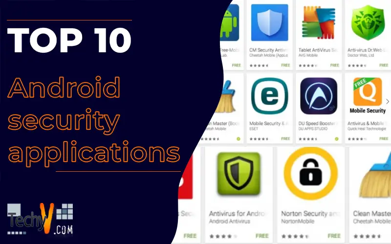Top 10 Android security applications