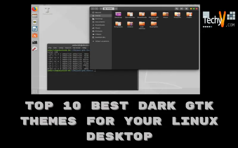 Top 10 Best Dark GTK Themes For Your Linux Desktop