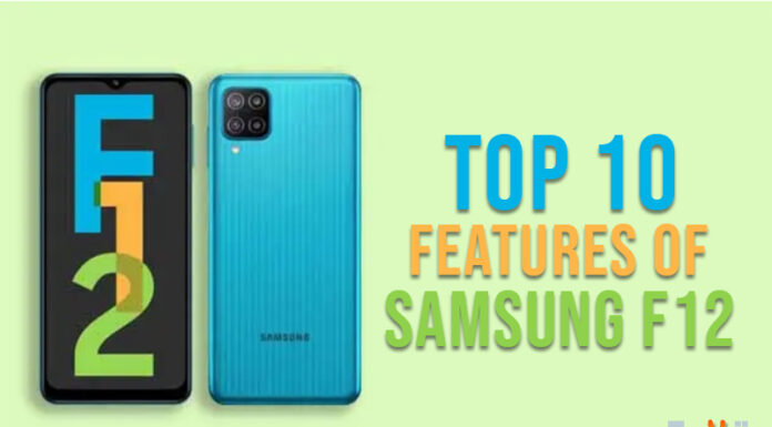 Top 10 Features Of Samsung F12