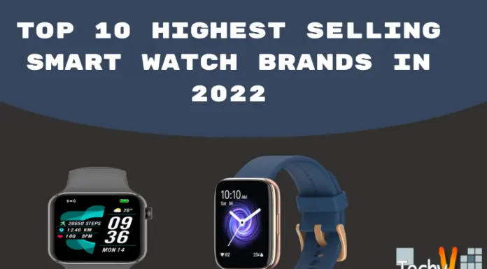 Top 10 Highest Selling Smart Watch Brands In 2022