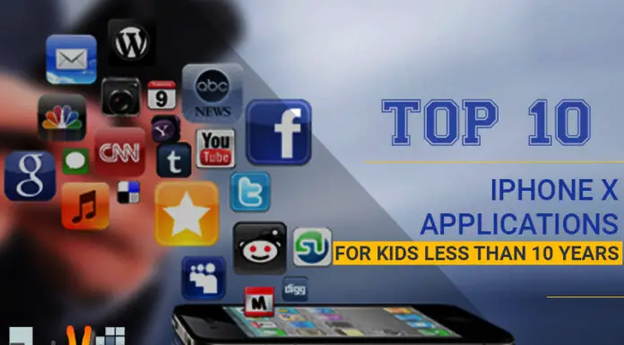 Top 10 IPhone X Applications For Kids Less Than 10 Years