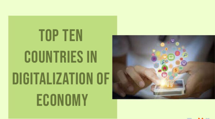 Top Ten Countries In Digitalization Of Economy