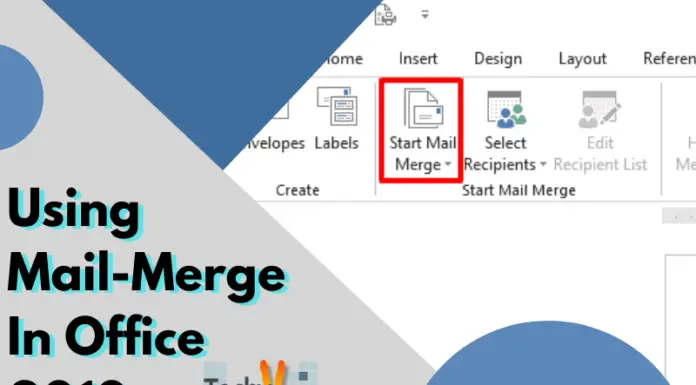 Using Mail-merge In Office 2010