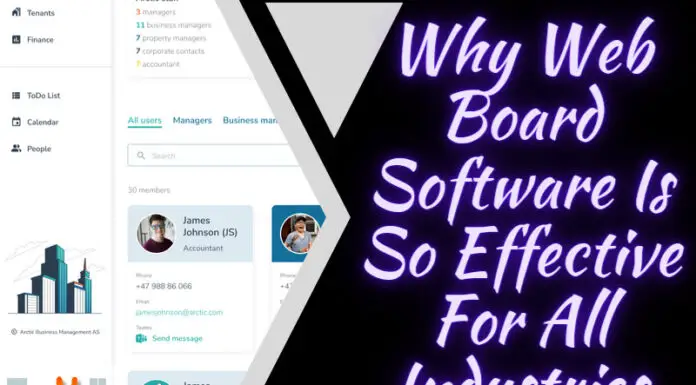 Why Web Board Software Is So Effective For All Industries
