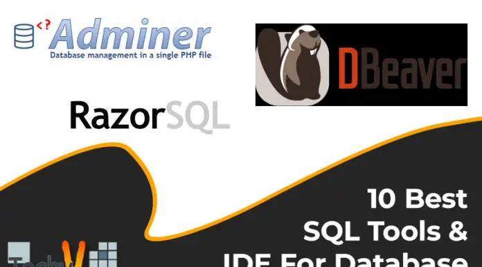 10 Best SQL Tools & IDE For Database