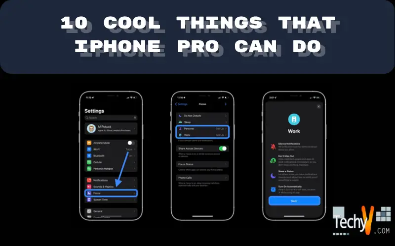 10 cool things that iphone pro can do