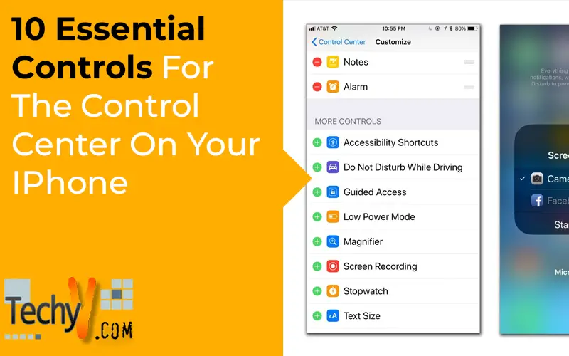 10 Essential Controls For The Control Center On Your IPhone