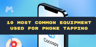 10 most common equipment used for phone tapping