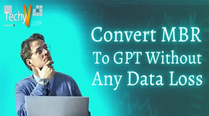 Convert MBR To GPT Without Any Data Loss