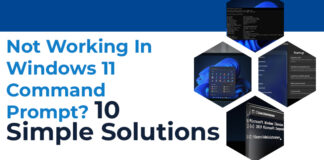 Not Working In Windows 11 Command Prompt 10 Simple Solutions