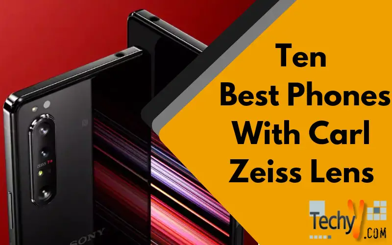 Ten best phones with carl zeiss lens