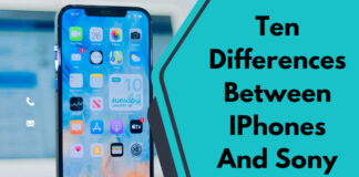 Ten differences between iphones and sony experia