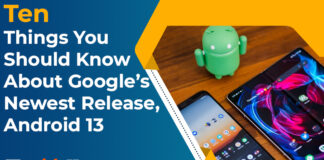 Ten Things You Should Know About Google’s Newest Release, Android 13