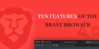Ten features of the brave browser