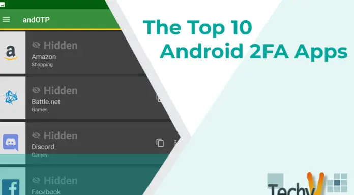 The Top 10 Android 2FA Apps