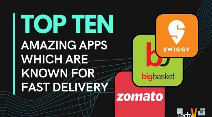 Top 10 Amazing Apps Which Are Known For Fast Delivery