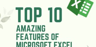 Top 10 amazing features of microsoft excel