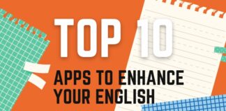 Top 10 apps to enhance your english