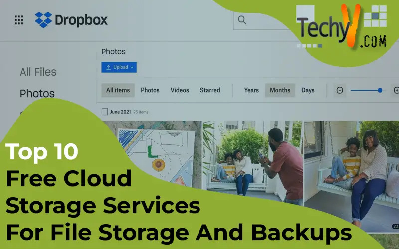 Top 10 Free Cloud Storage Services For File Storage And Backups