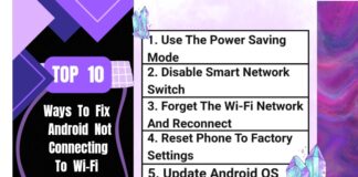 Top 10 ways to fix android not connecting