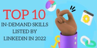 Top 10 in demand skills listed by linkedin in 2022