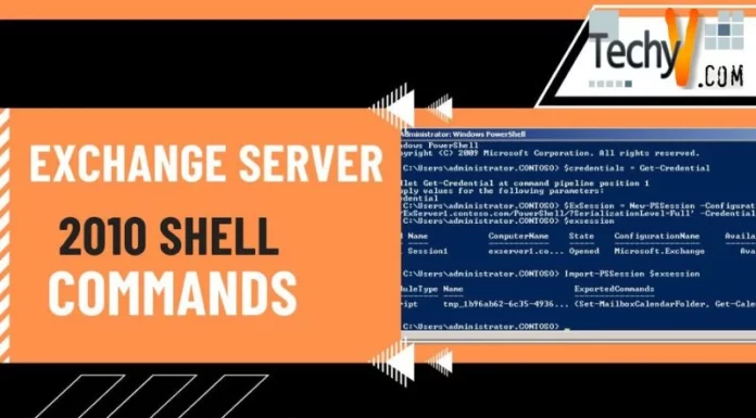 Exchange Server 2010 Shell Commands