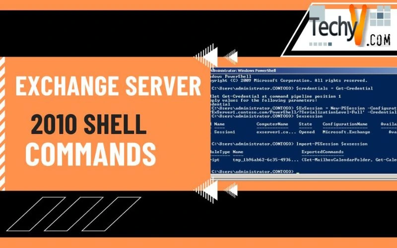 Exchange Server 2010 Shell Commands