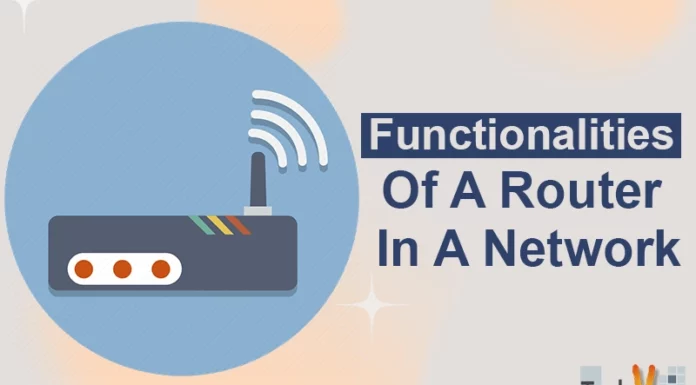 Functionalities Of A Router In A Network