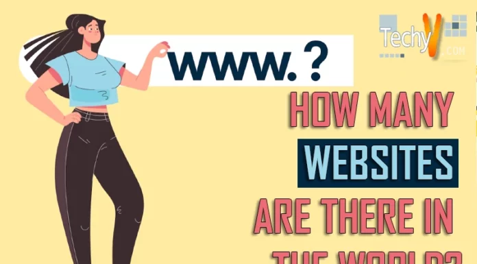 How many websites are there in the world?