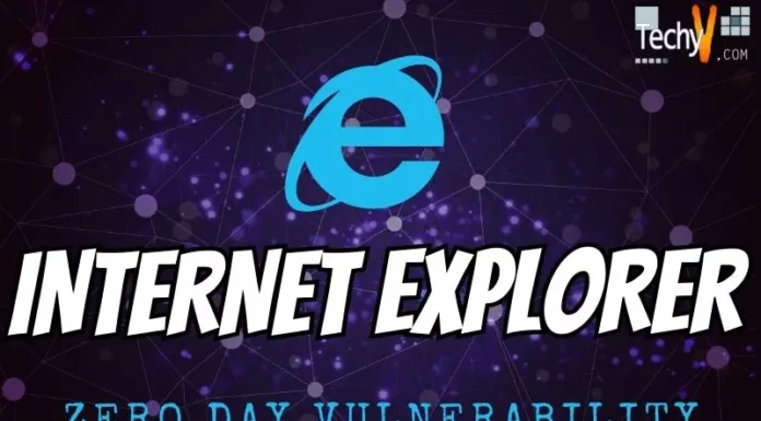 Internet Explorer Zero Day Vulnerability