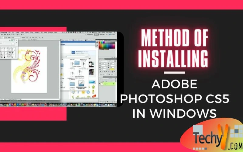 Method of installing Adobe Photoshop CS5 in Windows