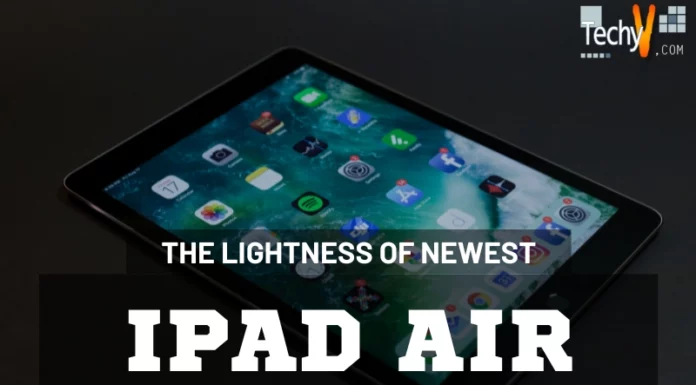 The Lightness of the Newest iPad Air