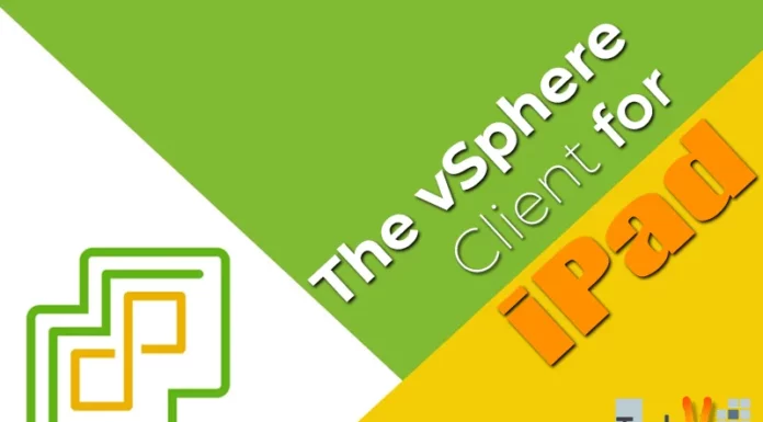 The vSphere Client for iPad