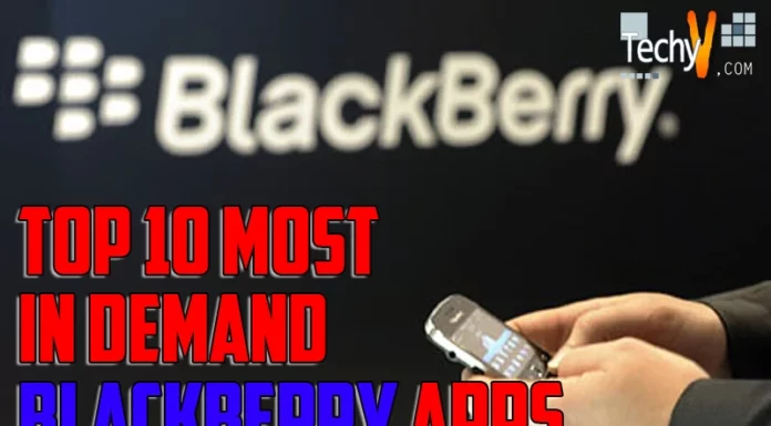 Top 10 Most In Demand BlackBerry Apps