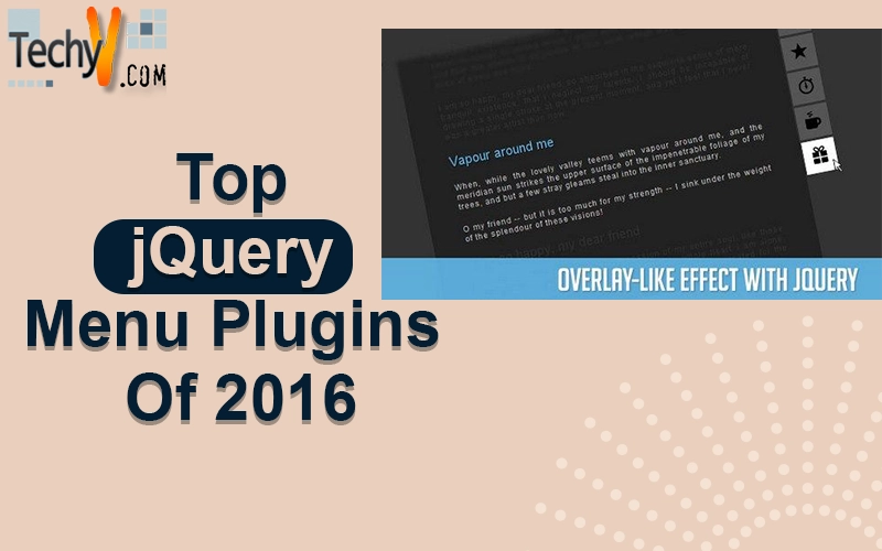 Top jQuery Menu Plugins Of 2016