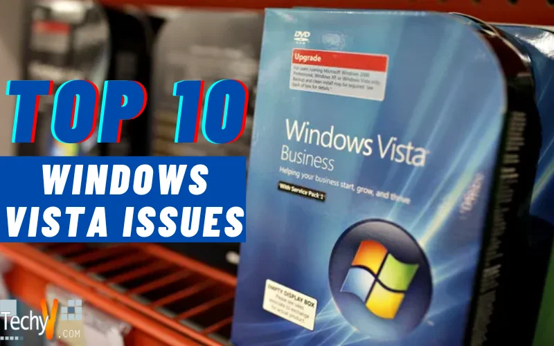 Top 10 Windows Vista Issues