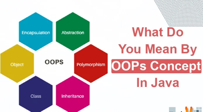 What Do You Mean By OOPs Concept In Java