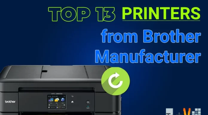 Top 13 Printers from Brother Manufacturer