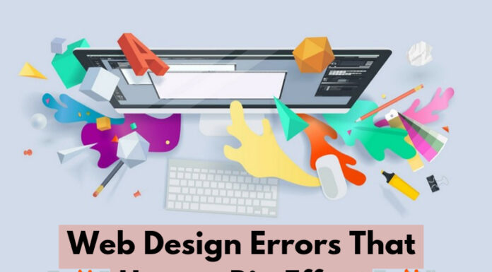 Web Design Errors That Have a Big Effect