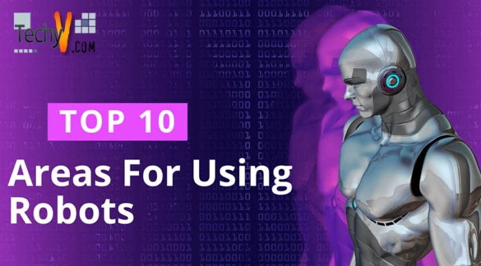 Top 10 Areas For Using Robots