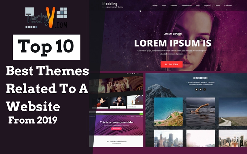 Top 10 Best Themes Related To A Website From 2019