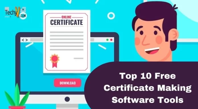 Top 10 Free Certificate Making Software Tools