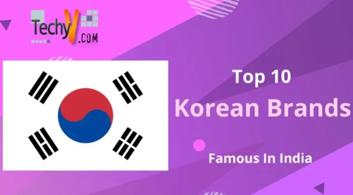 Top 10 Korean Brands Famous In India
