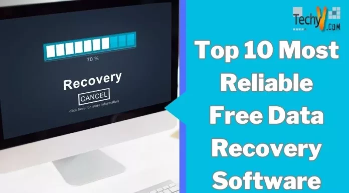 Top 10 Most Reliable Free Data Recovery Software