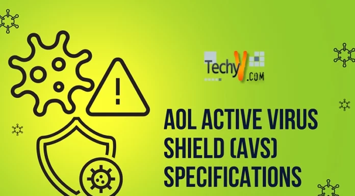 AOL Active Virus Shield (AVS) Specifications