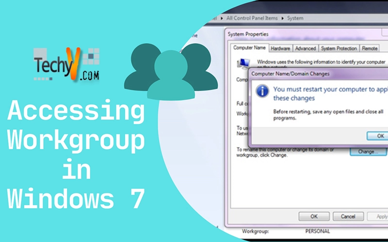 Accessing Workgroup in Windows 7