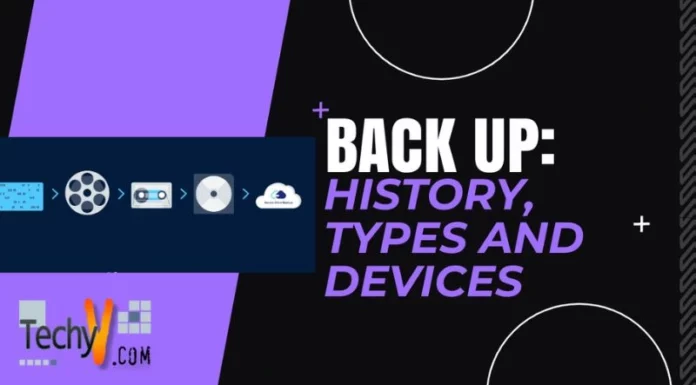 Back up: History, Types and Devices